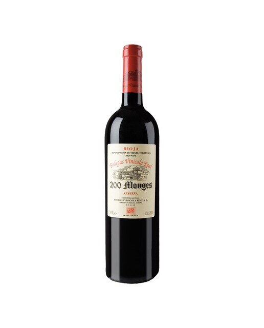 Imagen 0 de Vino tinto 200 Monges Reserva 1999 Rioja