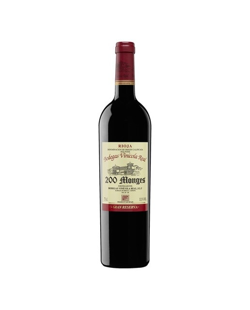 Imagen 0 de Vino tinto 200 Monges Gran Reserva 1996 Rioja