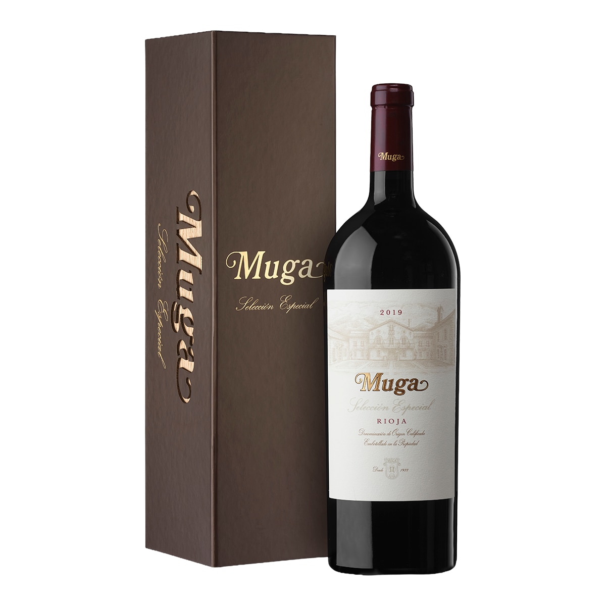 Imagen 1 de Estuche vino tinto Muga Selección Especial Reserva 2021 Rioja Mágnum
