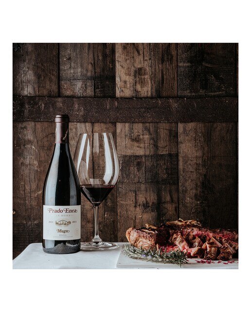Estuche vino tinto Prado Enea Muga Gran Reserva 2019 Rioja Mágnum 2
