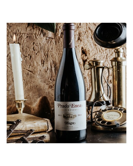Estuche vino tinto Prado Enea Muga Gran Reserva 2019 Rioja Mágnum 3