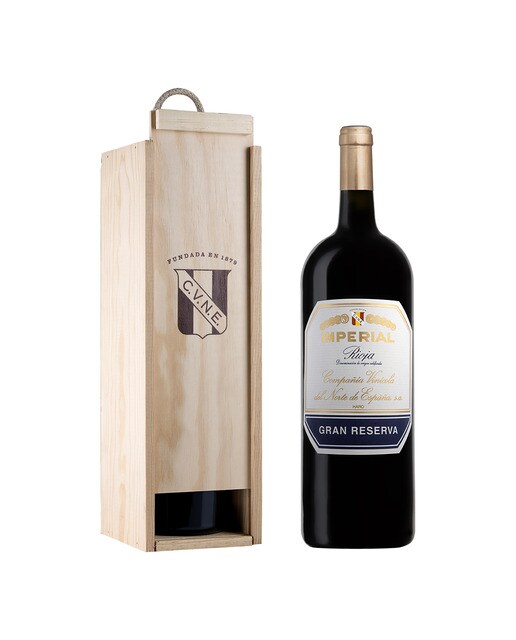 Imagen 0 de Estuche vino tinto Imperial Cvne Gran Reserva 2017 Rioja Mágnum