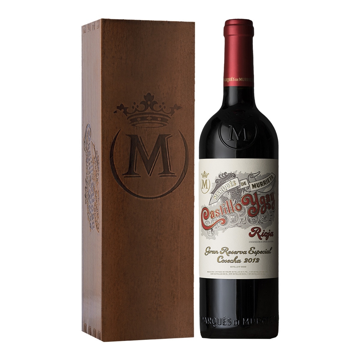 Imagen 0 de Estuche vino tinto Castillo Ygay Gran Reserva Especial Marqués de Murrieta 2012 Rioja