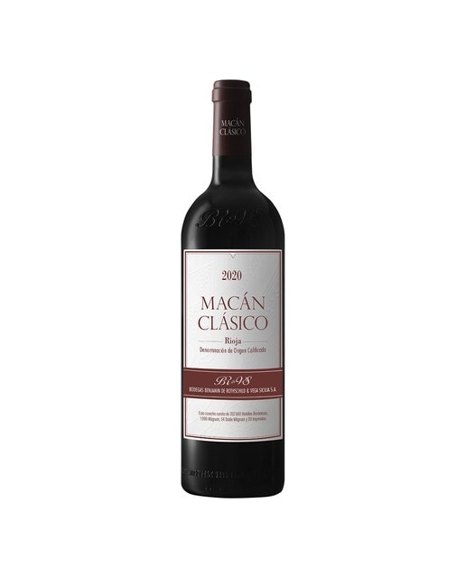 Vino tinto Macán Clásico tempranillo 2020 Rioja 1