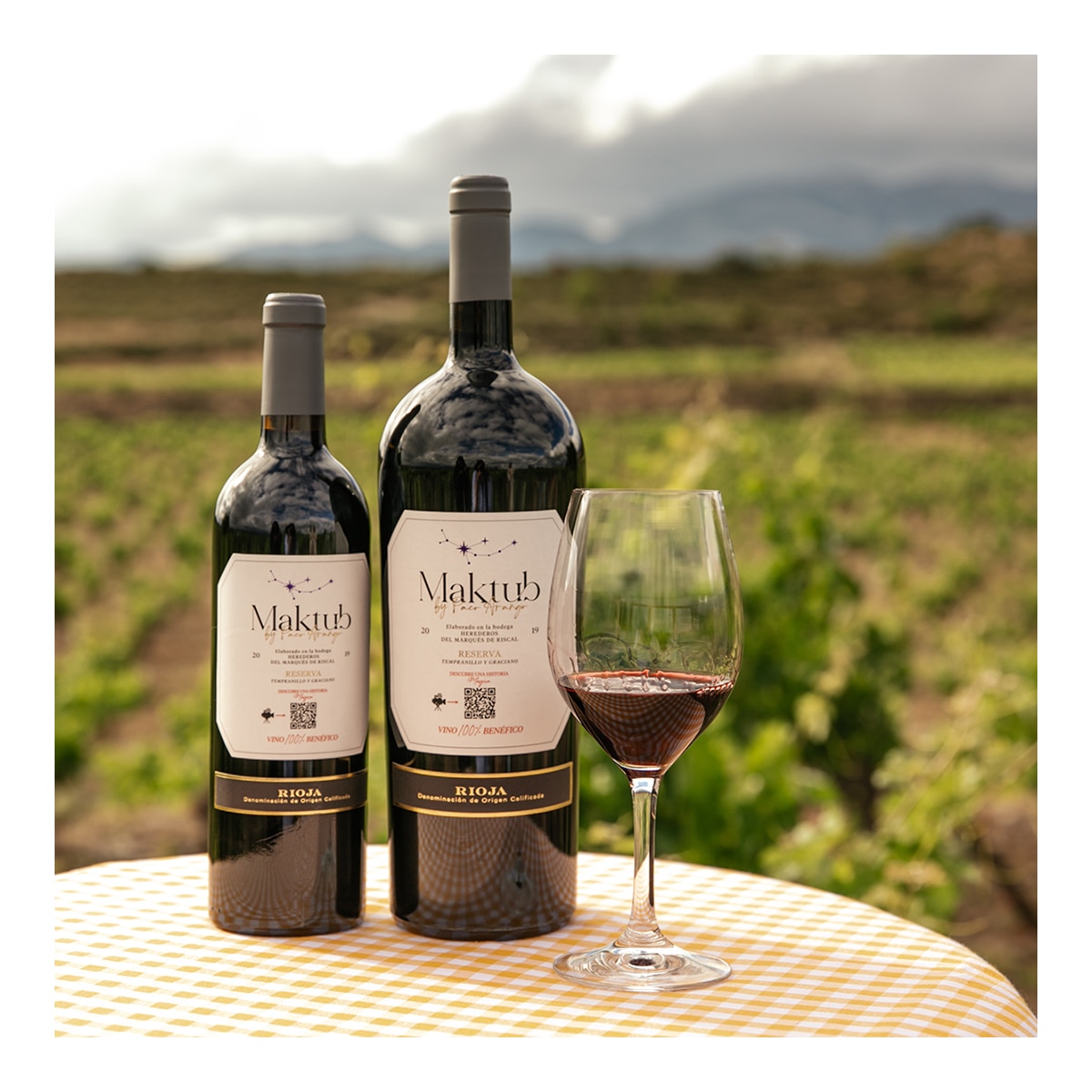 Vino Maktub by Paco Arango Reserva 2019 Rioja Mágnum 2