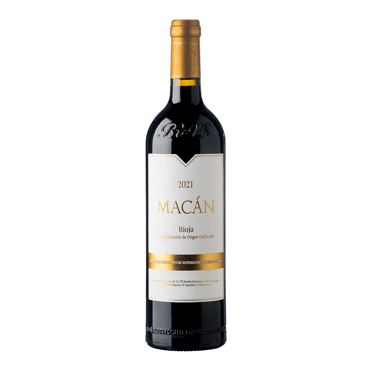 Imagen 0 de Vino tinto Macán tempranillo 2021 Rioja