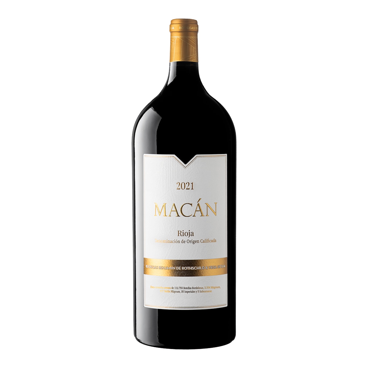 Imagen 1 de Vino tinto Macán tempranillo 2021 Rioja Imperial