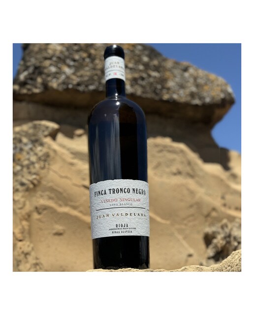 Vino blanco Familia Valdelana Finca Tronco Negro Viñedo Singular 2021 Rioja 3