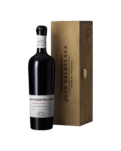 Imagen 0 de Estuche vino tinto Finca La Medika Viñedos Singulares Juan Valdelana garnacha 2021 Rioja