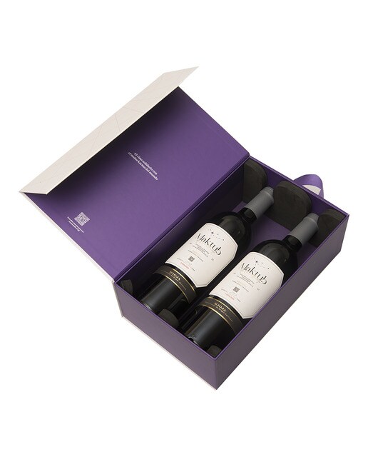 Esuche vinos tintos Maktub by Paco Arango Reserva 2019 Rioja 2