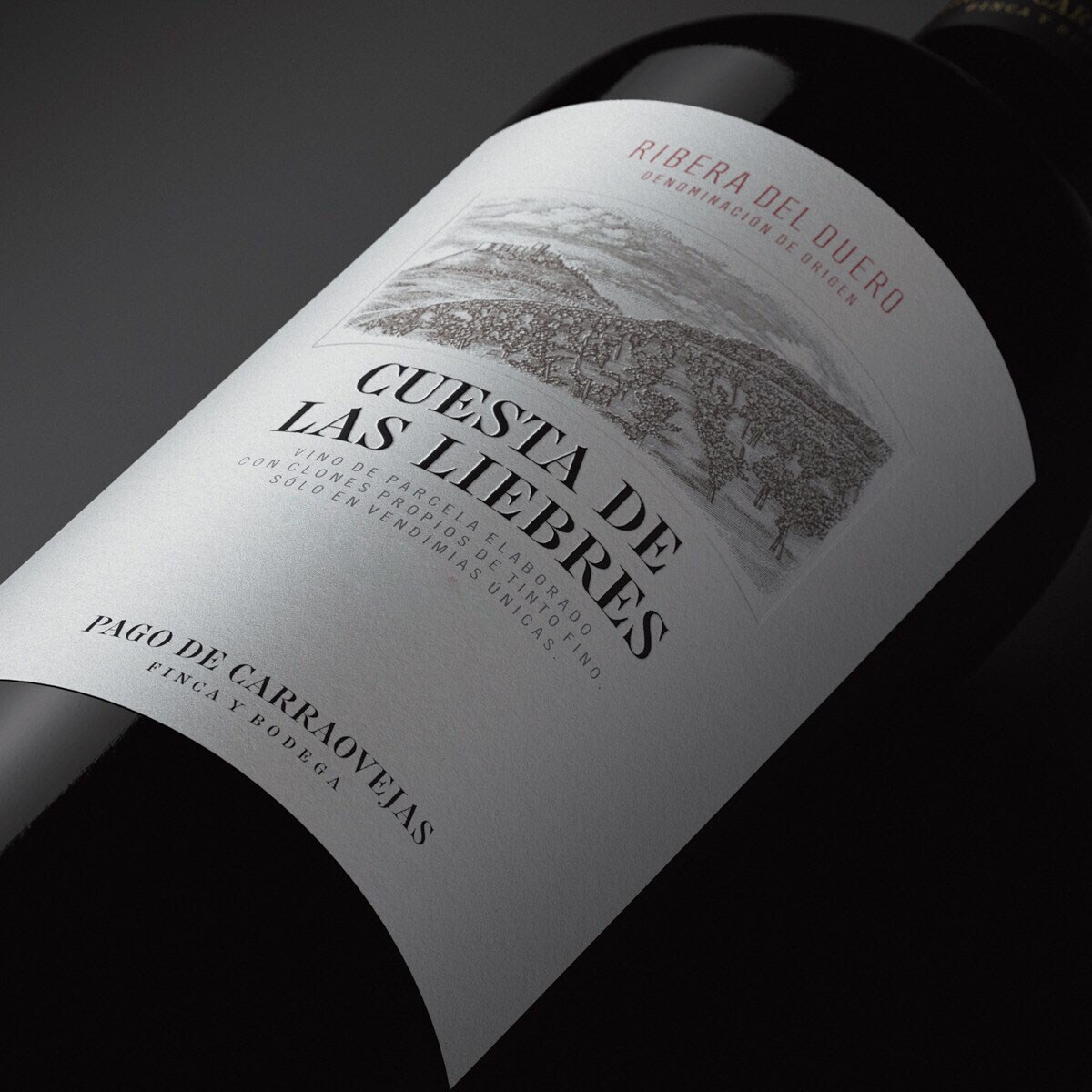 Vino tinto Pago de Carraovejas Cuesta de las Liebres Tempranillo Ribera del Duero Mágnum 2