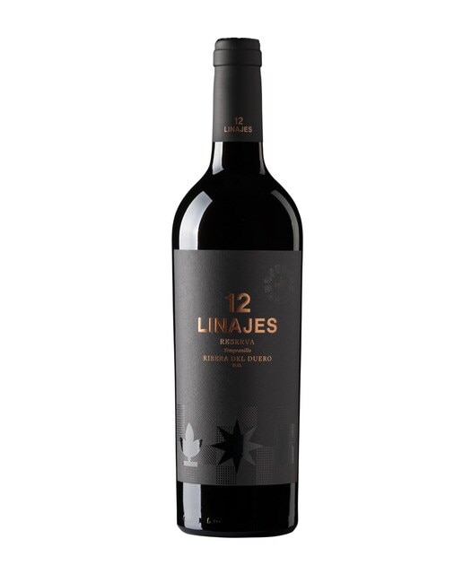 Vino tinto 12 Linajes Reserva Tempranillo 2016 Ribera del Duero 1