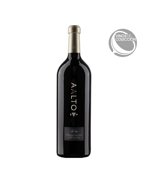 Imagen 0 de Vino tinto Aalto tempranillo 2016, 2017 y 2018 XX Aniversario Ribera del Duero Doble Mágnum