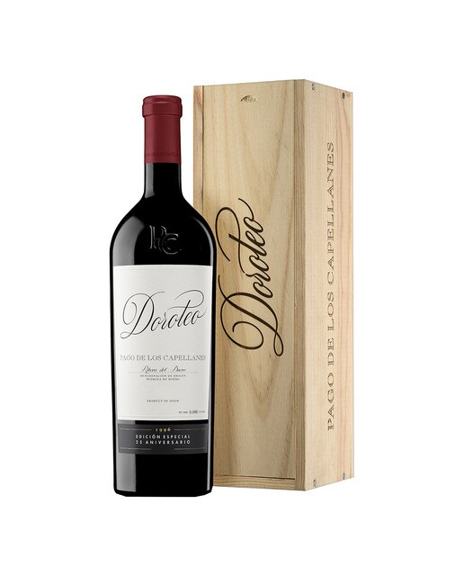 Estuche vino tinto Pago de los Capellanes Doroteo tempranillo 2020 Ribera del Duero 1