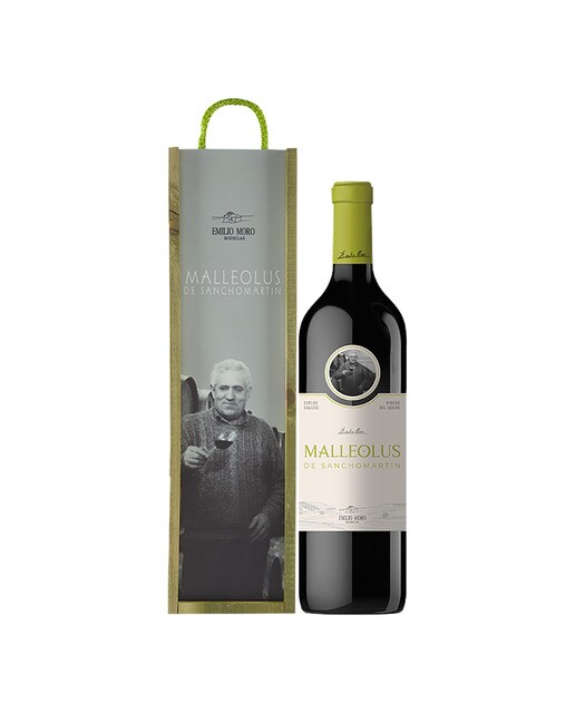 Imagen 0 de Estuche vino tinto Malleolus de Sanchomartín tempranillo 2021 Ribera del Duero