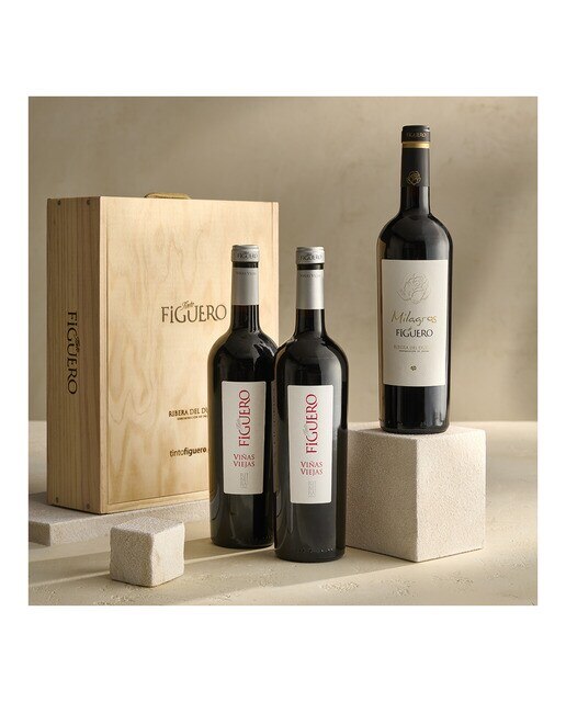 Imagen 0 de Estuche vinos tintos Figuero Ribera del Duero