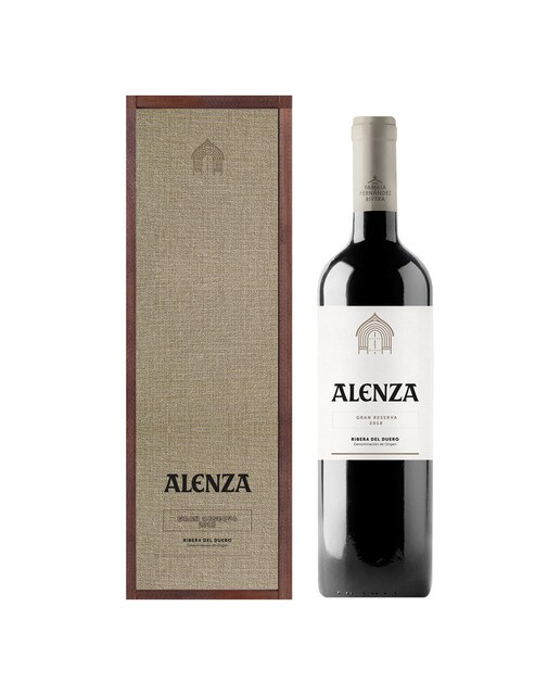 Estuche vino tinto Alenza Gran Reserva 2018 Ribera del Duero 1