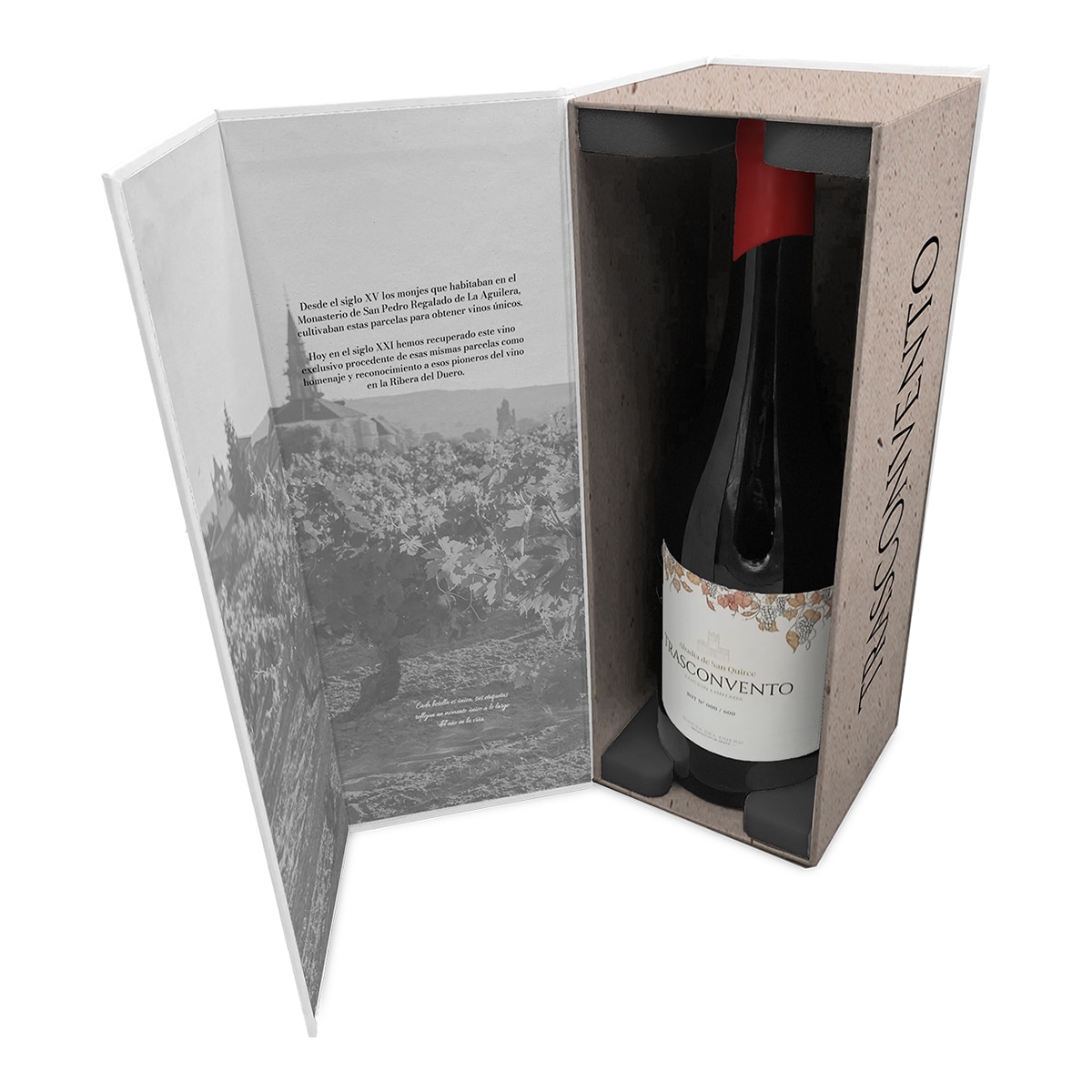 Vino tinto Abadía de San Quirce Trasconvento Edición Limitada tempranillo 2021 Ribera del Duero 3