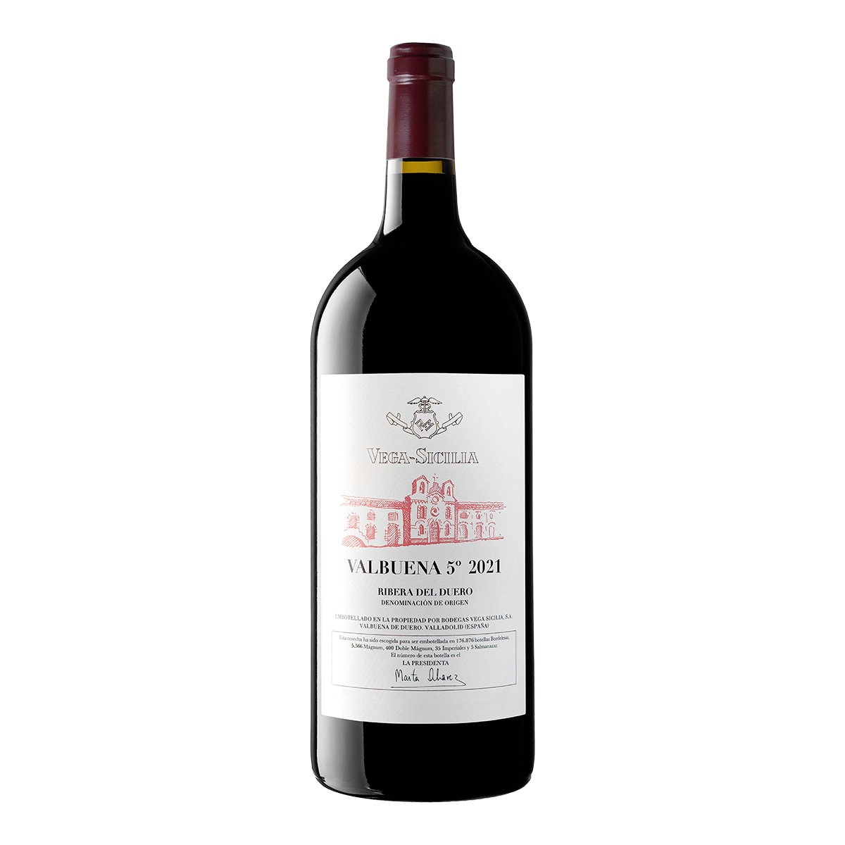 Imagen 1 de Vino tinto Valbuena 5º 2021 Vega Sicilia Ribera del Duero Doble Mágnum