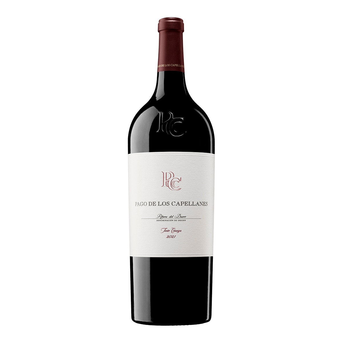 Imagen 2 de Estuche vino tinto Pago de los Capellanes crianza 2023 Ribera del Duero Mágnum