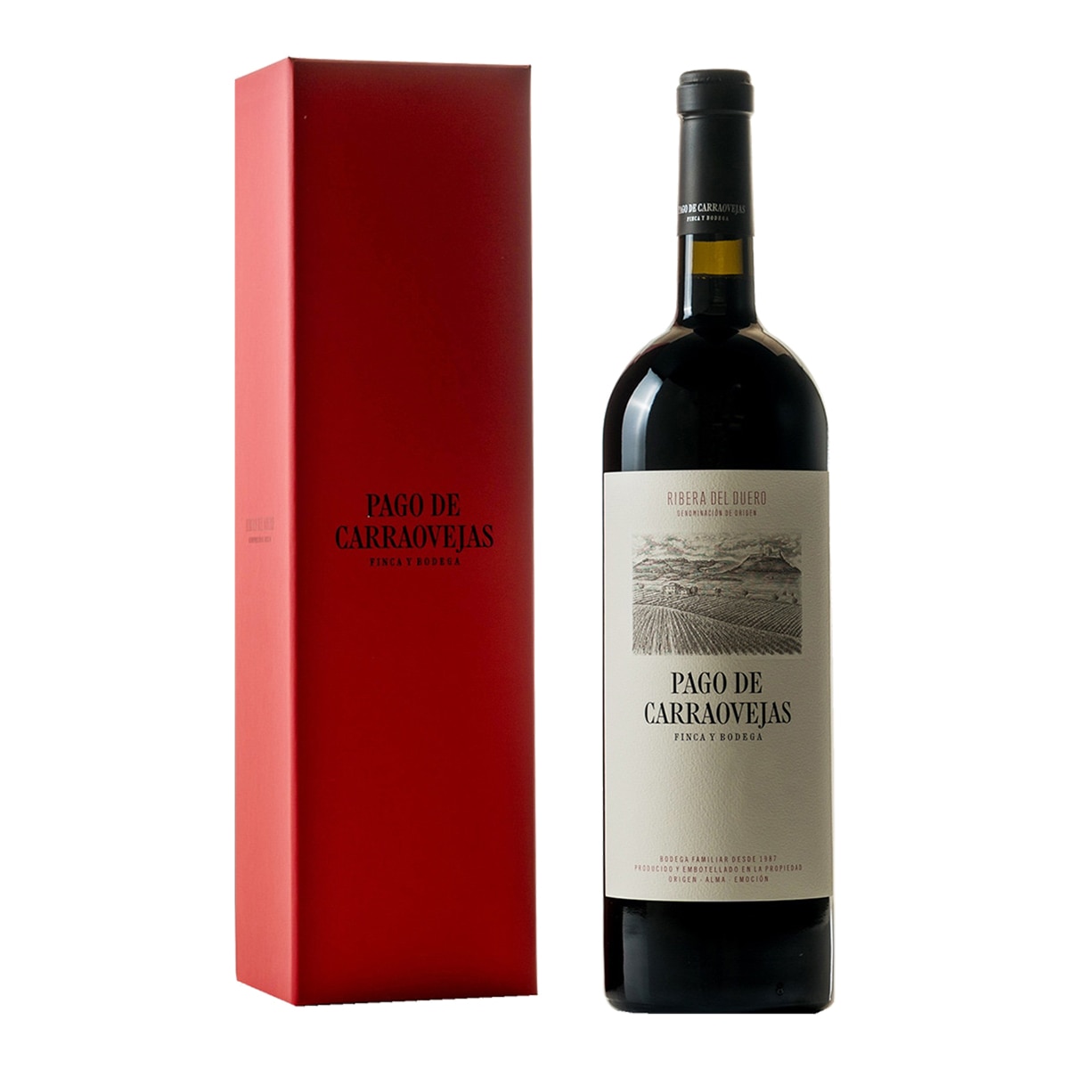 Imagen 0 de Estuche vino tinto Pago de Carraovejas 2022 Ribera del Duero Mágnum
