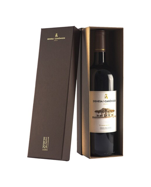 Imagen 0 de Estuche vino tinto Dehesa de los Canónigos crianza 2022 Ribera del Duero Mágnum