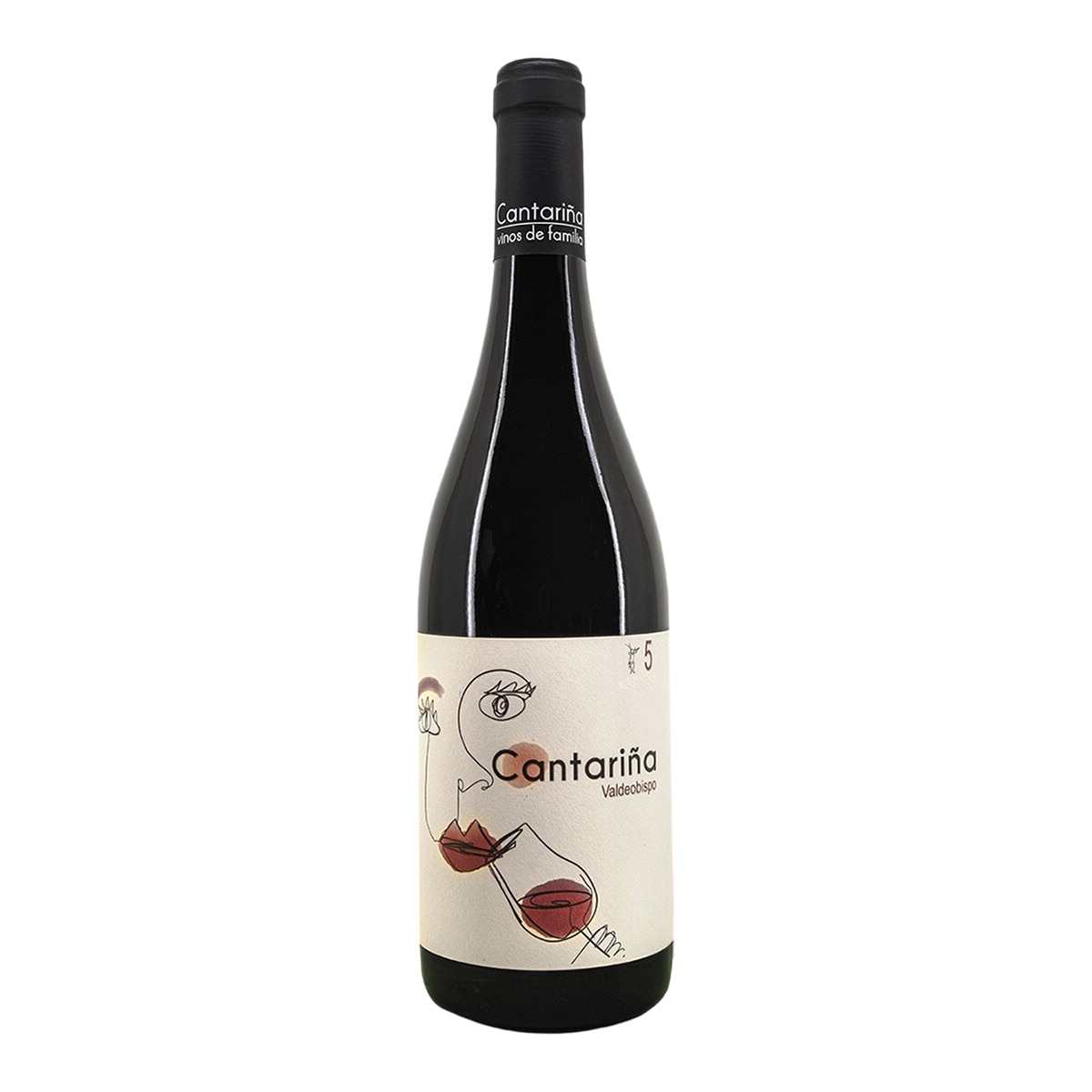 Imagen 0 de Vino tinto Cantariña 5 Valdeobispo mencía 2021 Bierzo