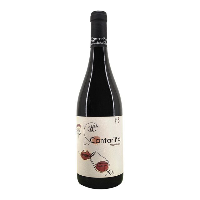 Vino tinto Cantariña 5 Valdeobispo mencía 2021 Bierzo
