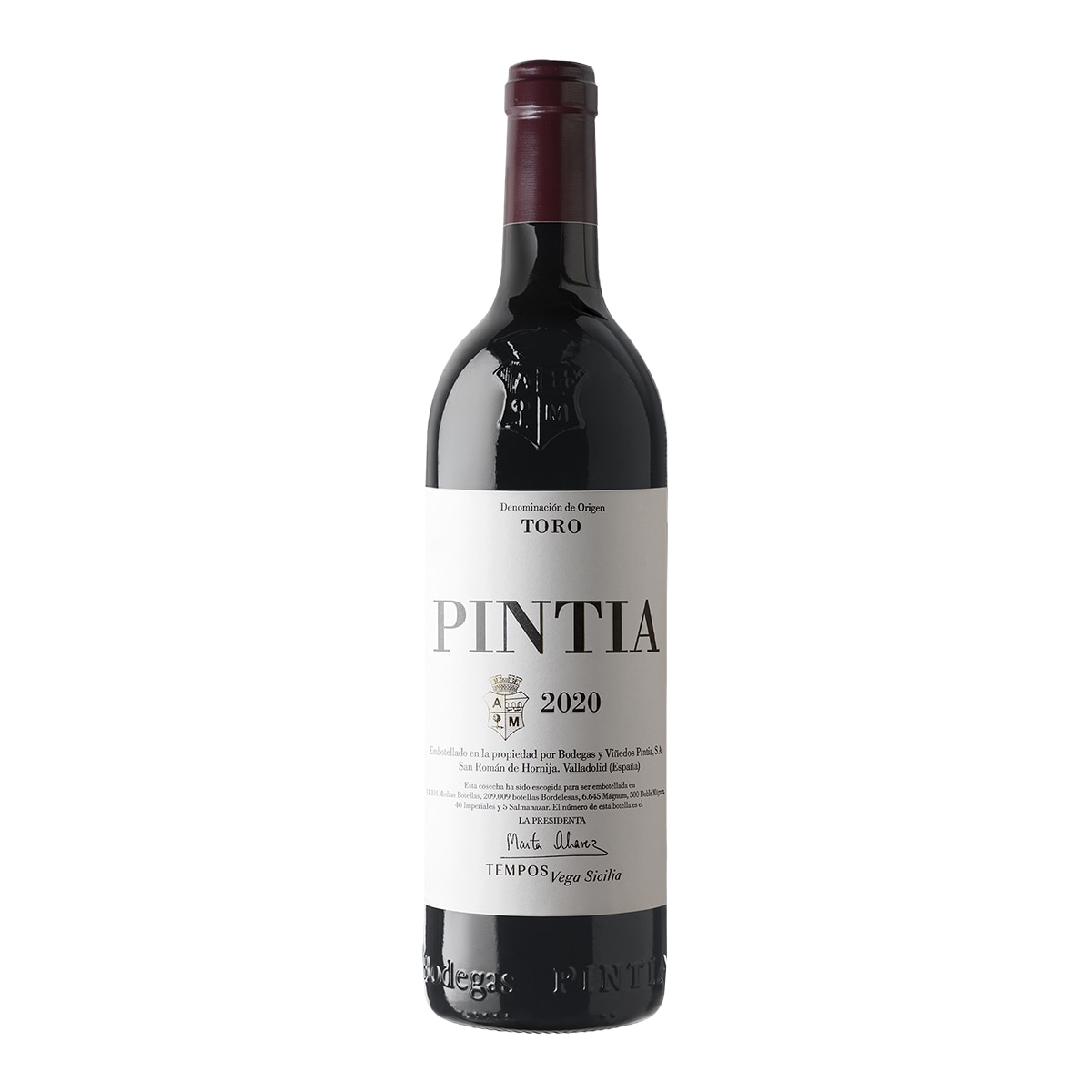 Vino tinto Pintia 2020 Toro 75 cl 1