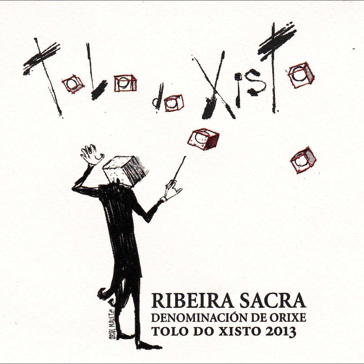 Vino tinto Tolo do Xisto 2022 Ribeira Sacra 2