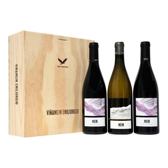Imagen 0 de Estuche vinos tintos y vino blanco Viña Meín 2021 Ribeiro