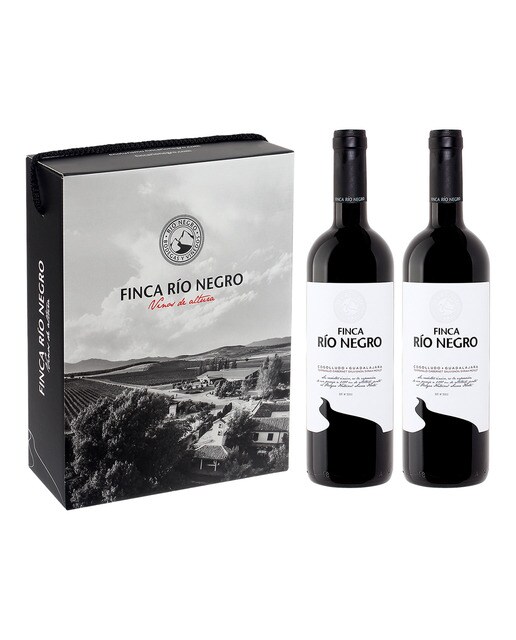 Imagen 0 de Estuche vinos tintos Finca Río Negro Castilla La Mancha