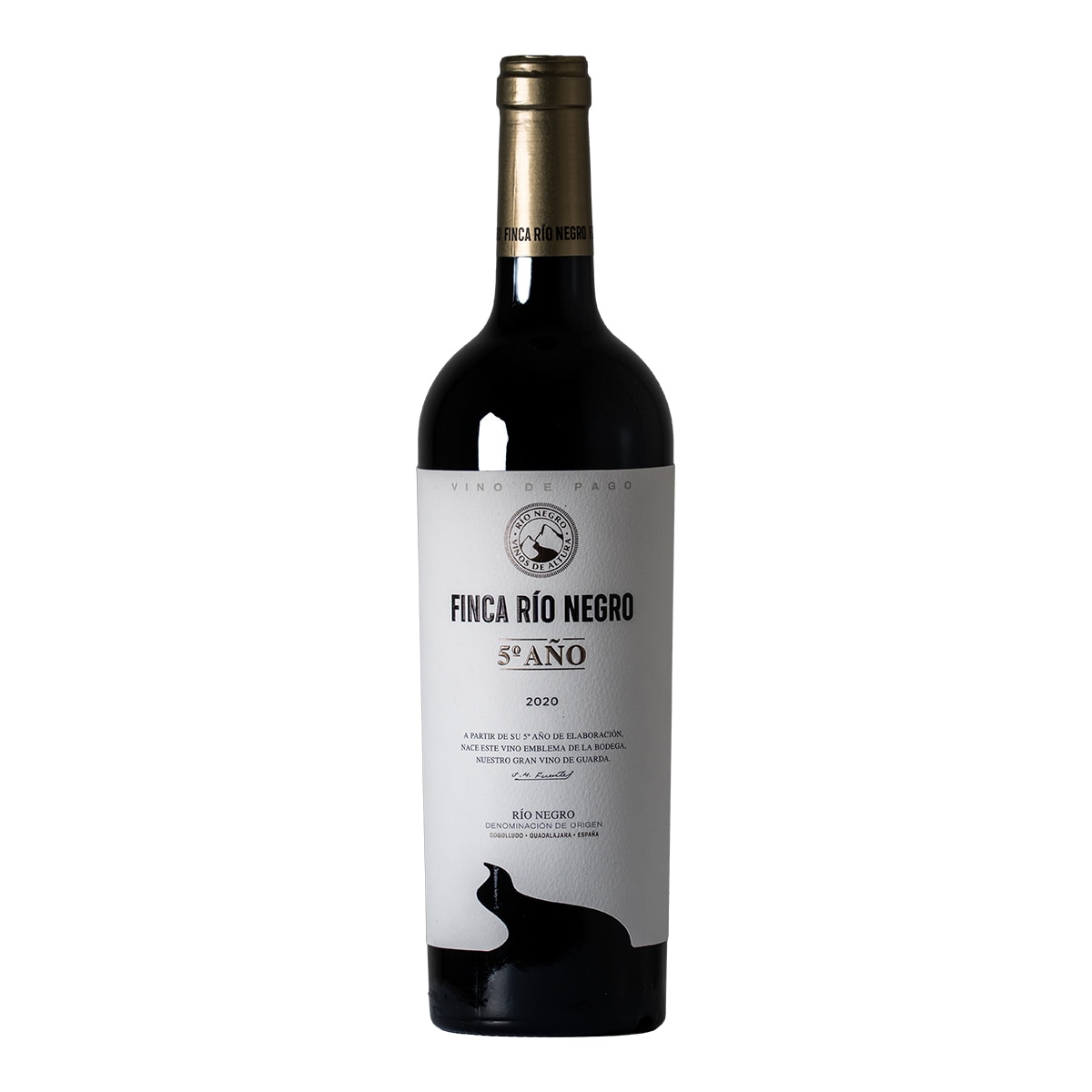 Imagen 0 de Vino tinto Finca Río Negro 5º año tempranillo 2020 Castilla La Mancha