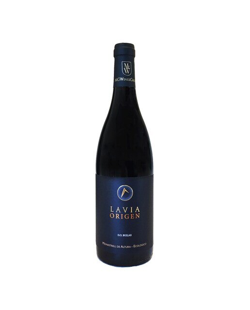 Imagen 0 de Vino tinto Lavia Origen Monastrell 100% Ecológico 2014 Bullas