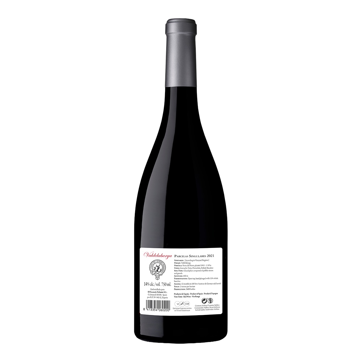 Vino tinto Valdelabarga 2021 El Escocés Volante Aragón 3