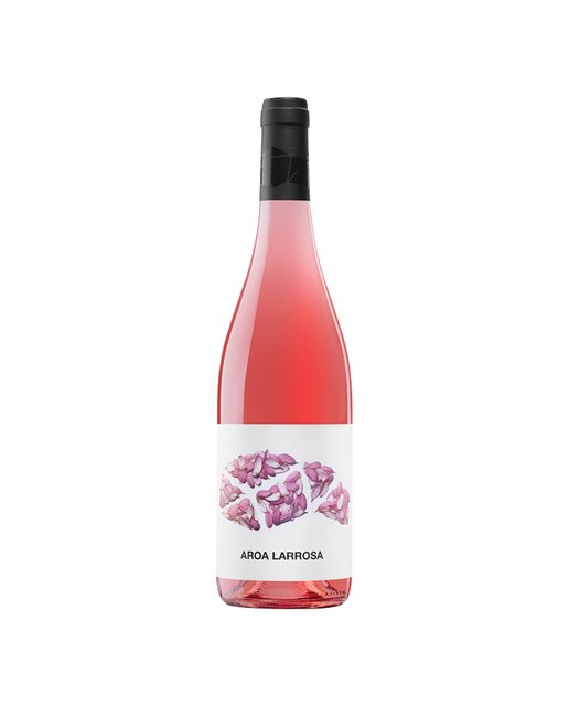 Imagen 0 de Vino rosado Aroa Larrosa lágrima ecológico vegano Navarra