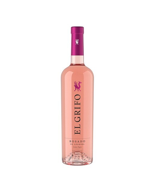 Vino rosado de Lágrima El Grifo Listán Negro Lanzarote