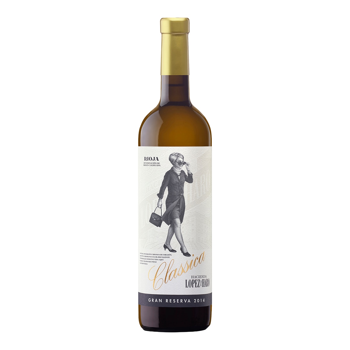 Imagen 0 de Vino blanco Classica Hacienda López de Haro Gran Reserva 2014 Rioja