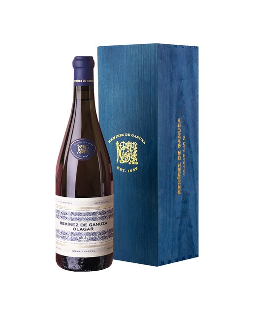 Estuche vino blanco Remírez de Ganuza Olagar Gran Reserva Viura (Macabeo) 2016 Rioja 1