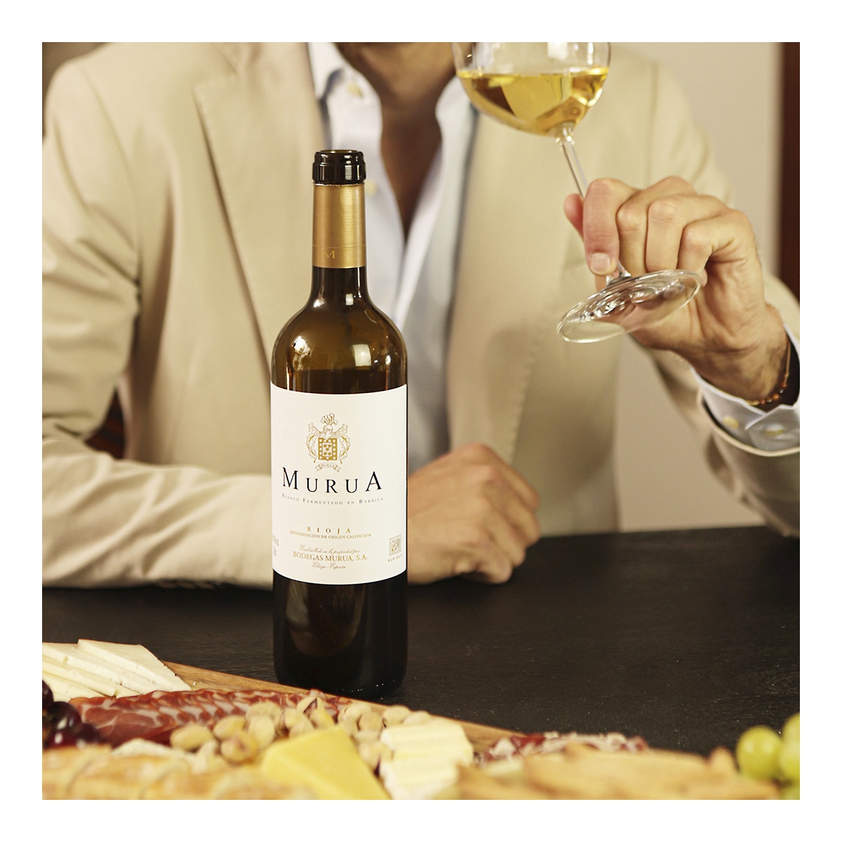 Vino blanco Murua fermentado en barrica 2022 Rioja Alavesa 4