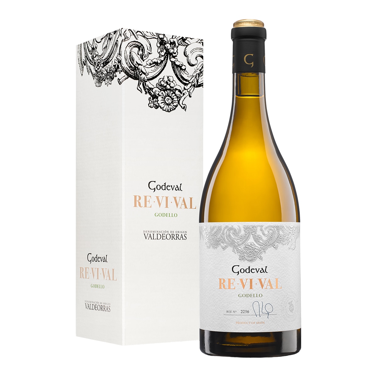 Estuche vino blanco Godeval Revival Godello 2023 Valdeorras · Godeval ...