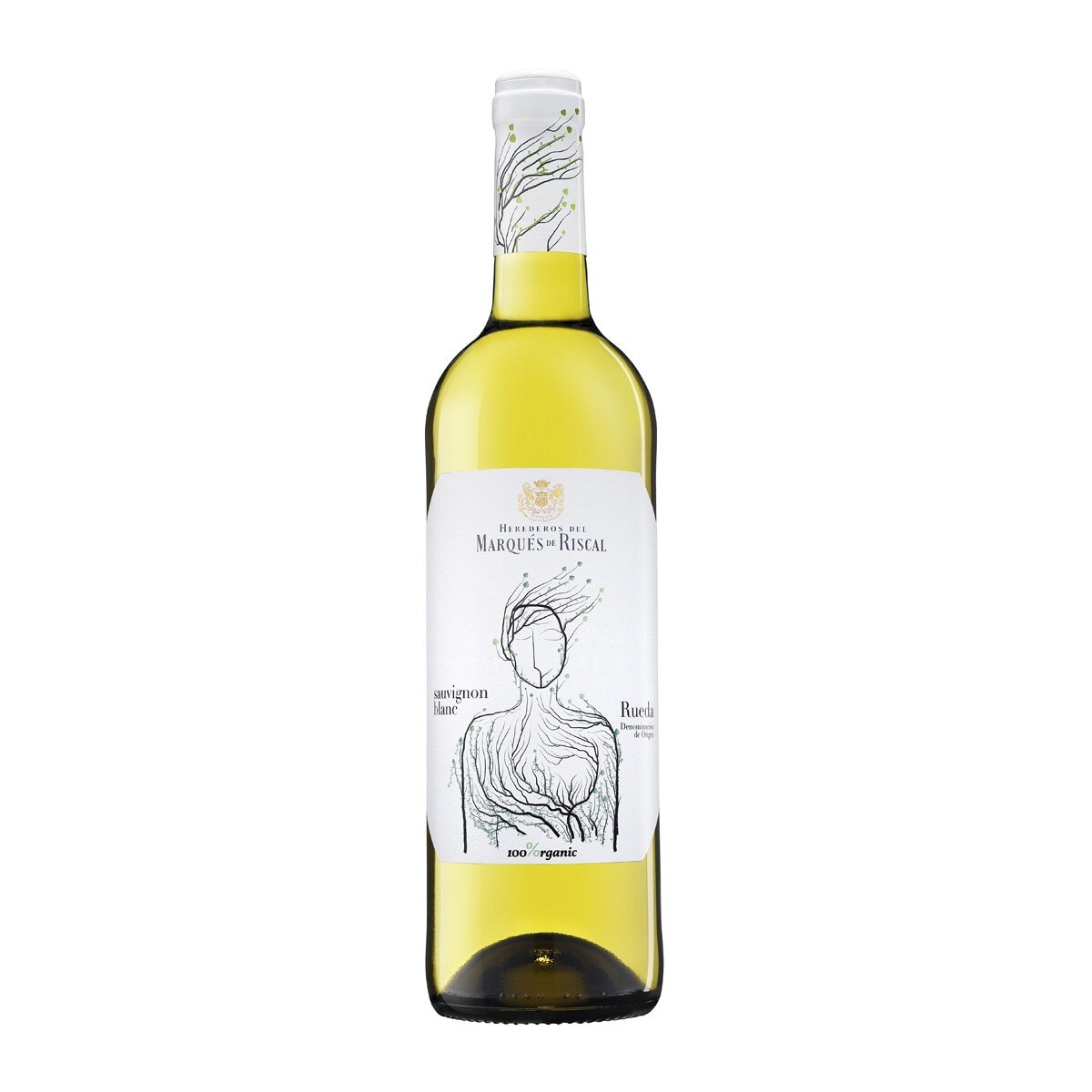 Imagen 0 de Vino blanco Marqués de Riscal Sauvignon Blanc Organic 2024 Rueda