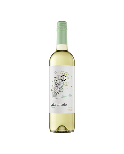 Imagen 0 de Vino blanco Afortunado orgánico verdejo 2025 Rueda