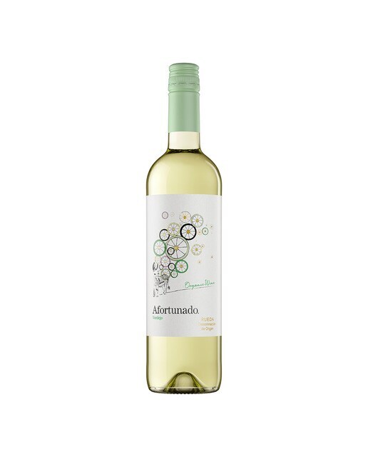 Vino blanco Afortunado orgánico verdejo 2025 Rueda