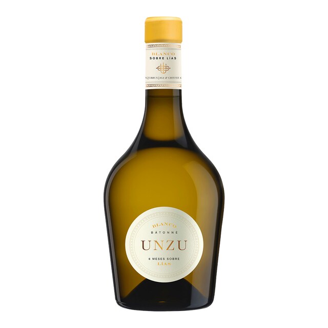 Vino blanco Unzu by Julián Chivite Chardonnay 2024 Navarra 6 meses sobre lías