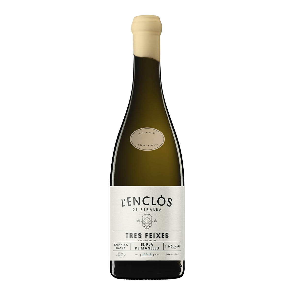 Imagen 0 de Vino blanco Tres Feixes Garnacha Blanca 2022 L'Enclòs de Peralba