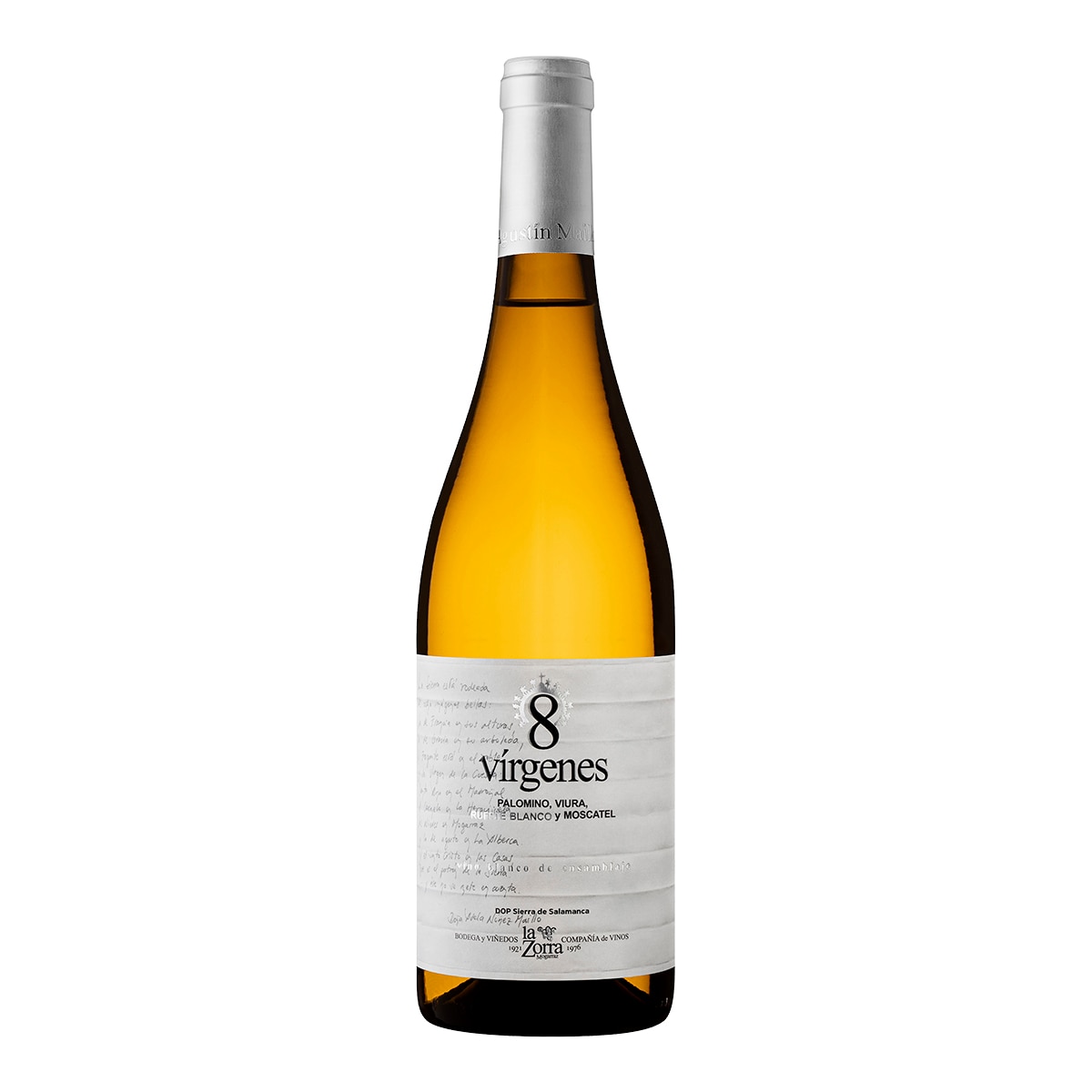 Vino blanco La Zorra Raro 8 Vírgenes 2025 Sierra de Salamanca · La