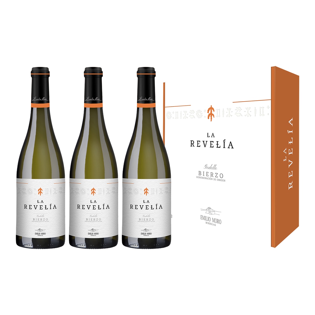 Imagen 0 de Estuches vinos blancos La Revelía Emilio Moro godello 2022 Bierzo