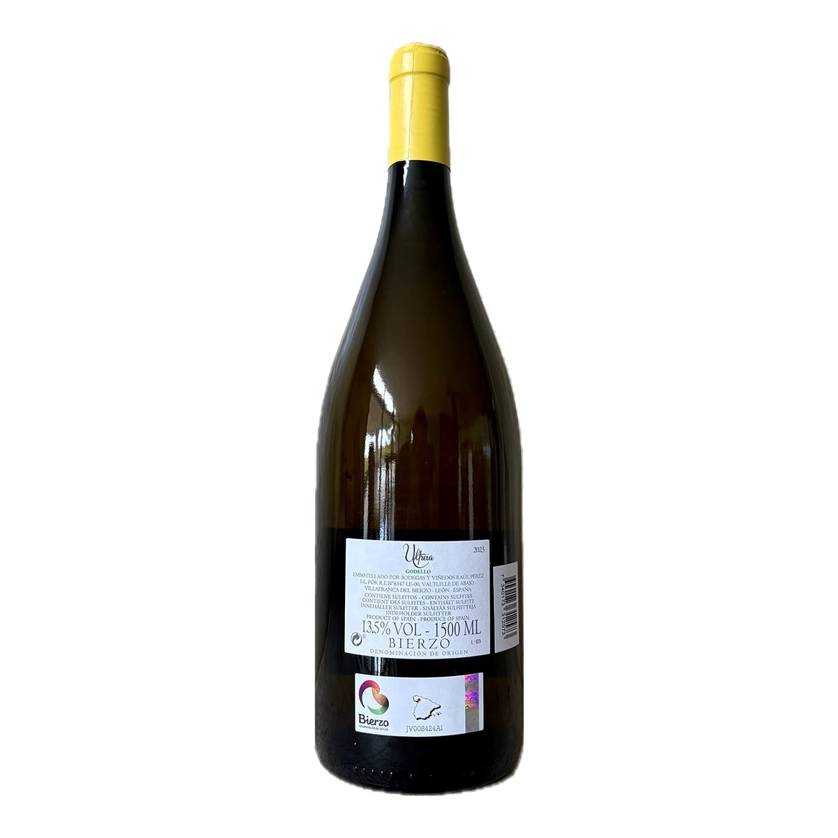 Imagen 2 de Vino blanco Crianza Ultreia Godello 2024 Raúl Pérez Bierzo Mágnum