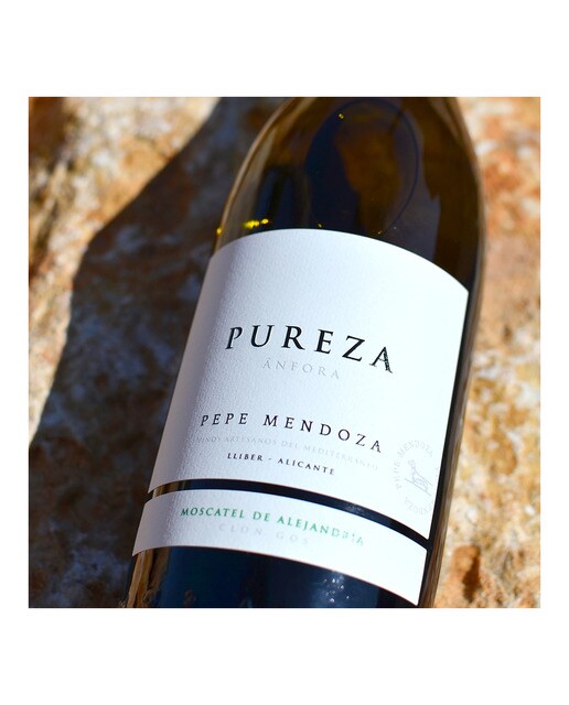 Vino blanco Pureza Pepe Mendoza Moscatel de Alejandría 2023 Alicante 2